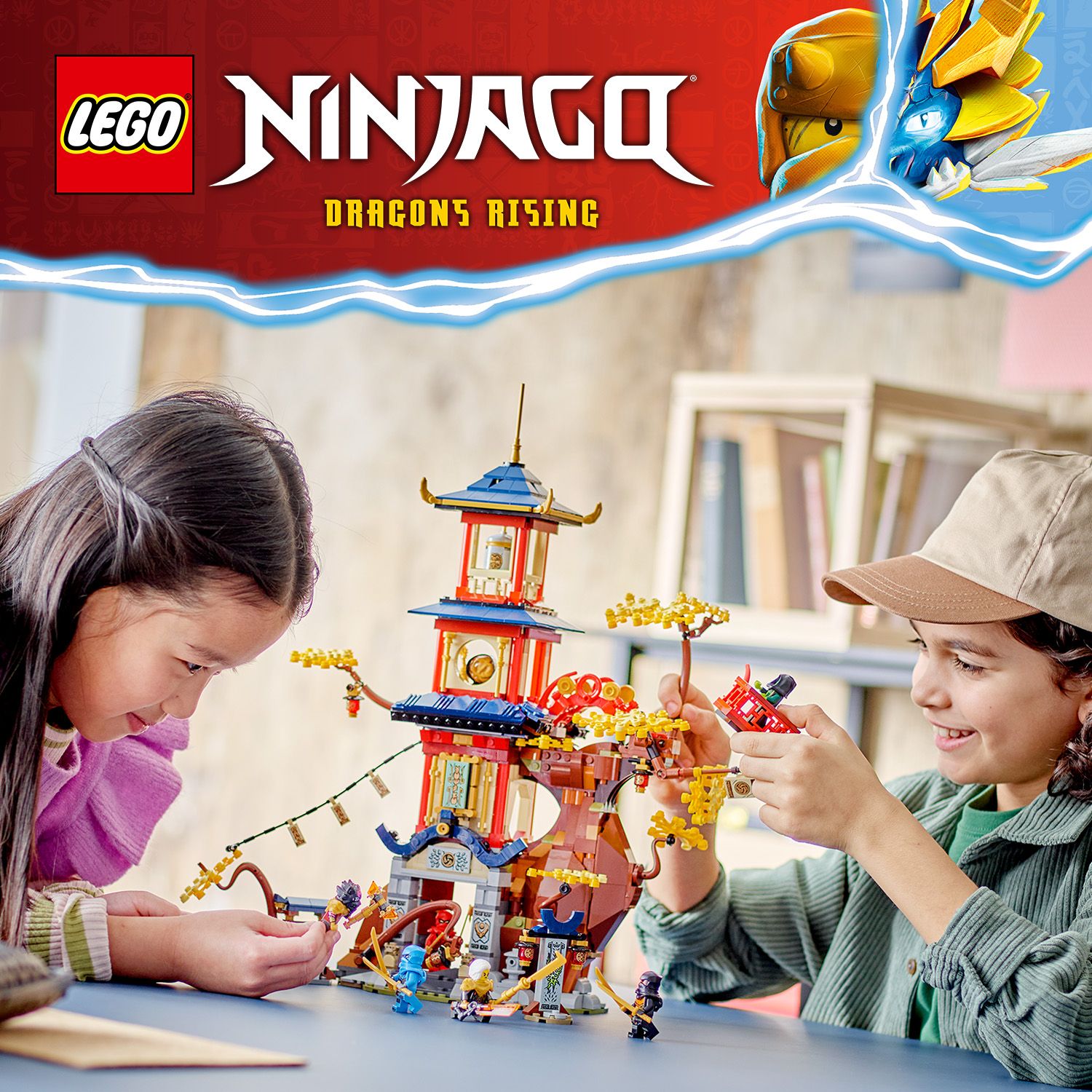 Гостросюжетний набір у храмі NINJAGO®