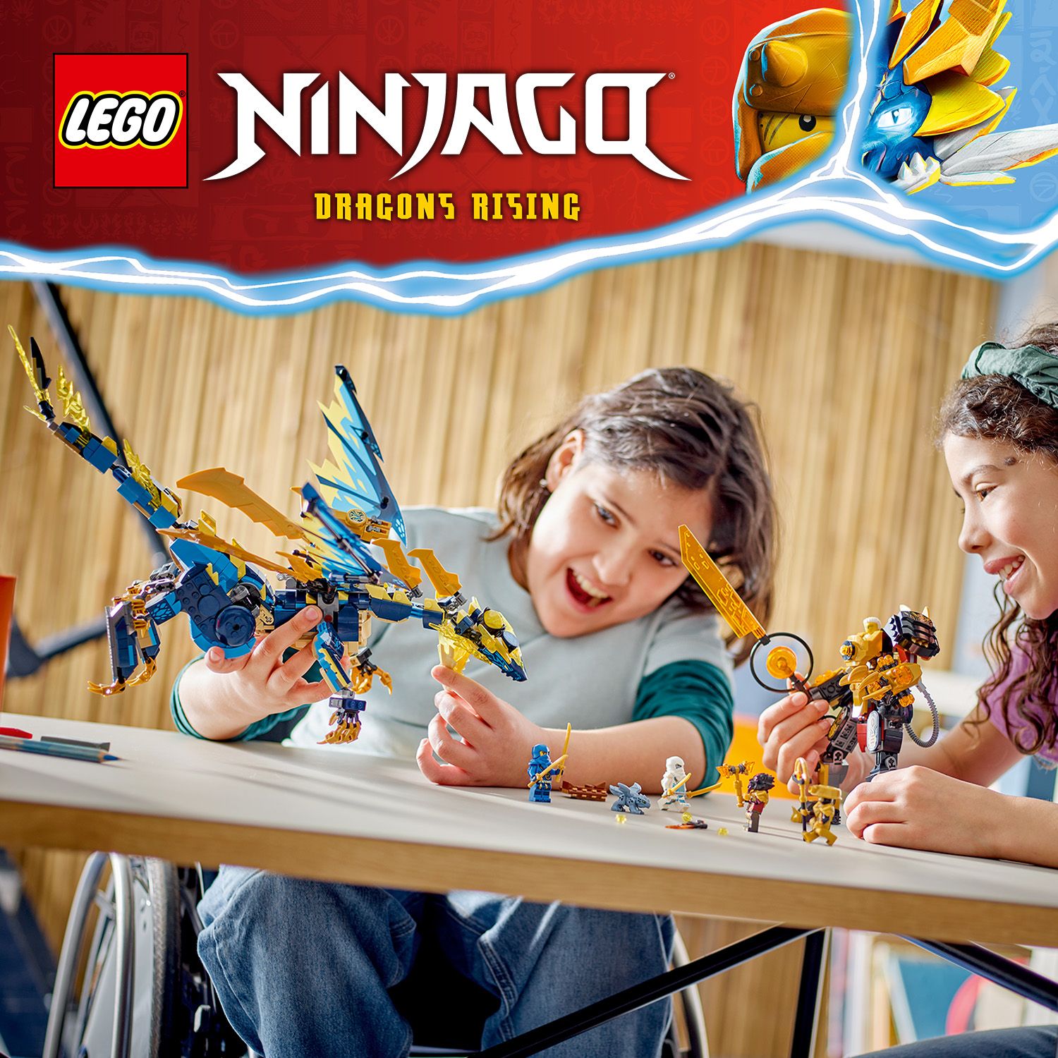 Ігровий набір роботів і драконів NINJAGO®