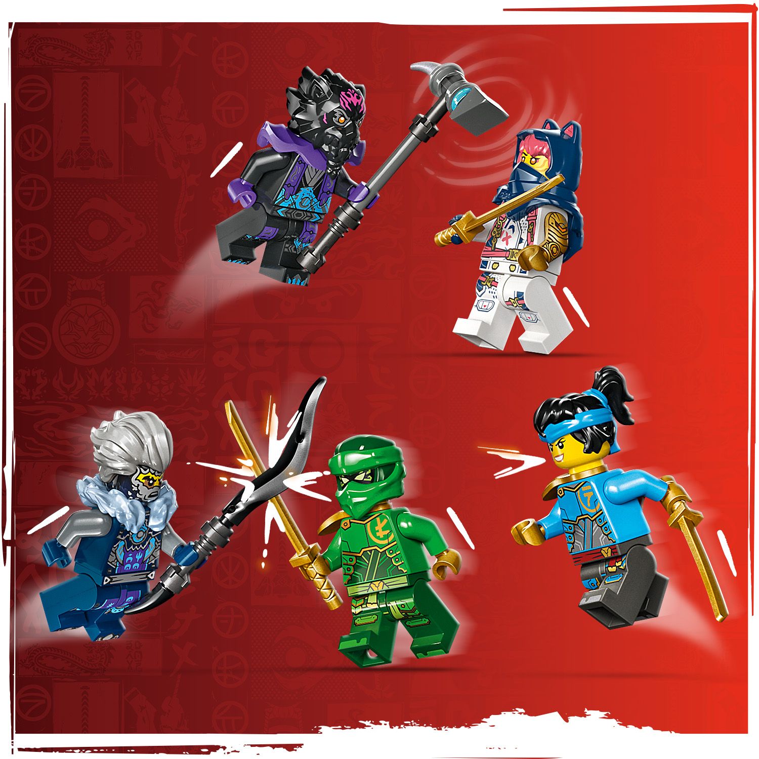 5 мини-фигурок NINJAGO®