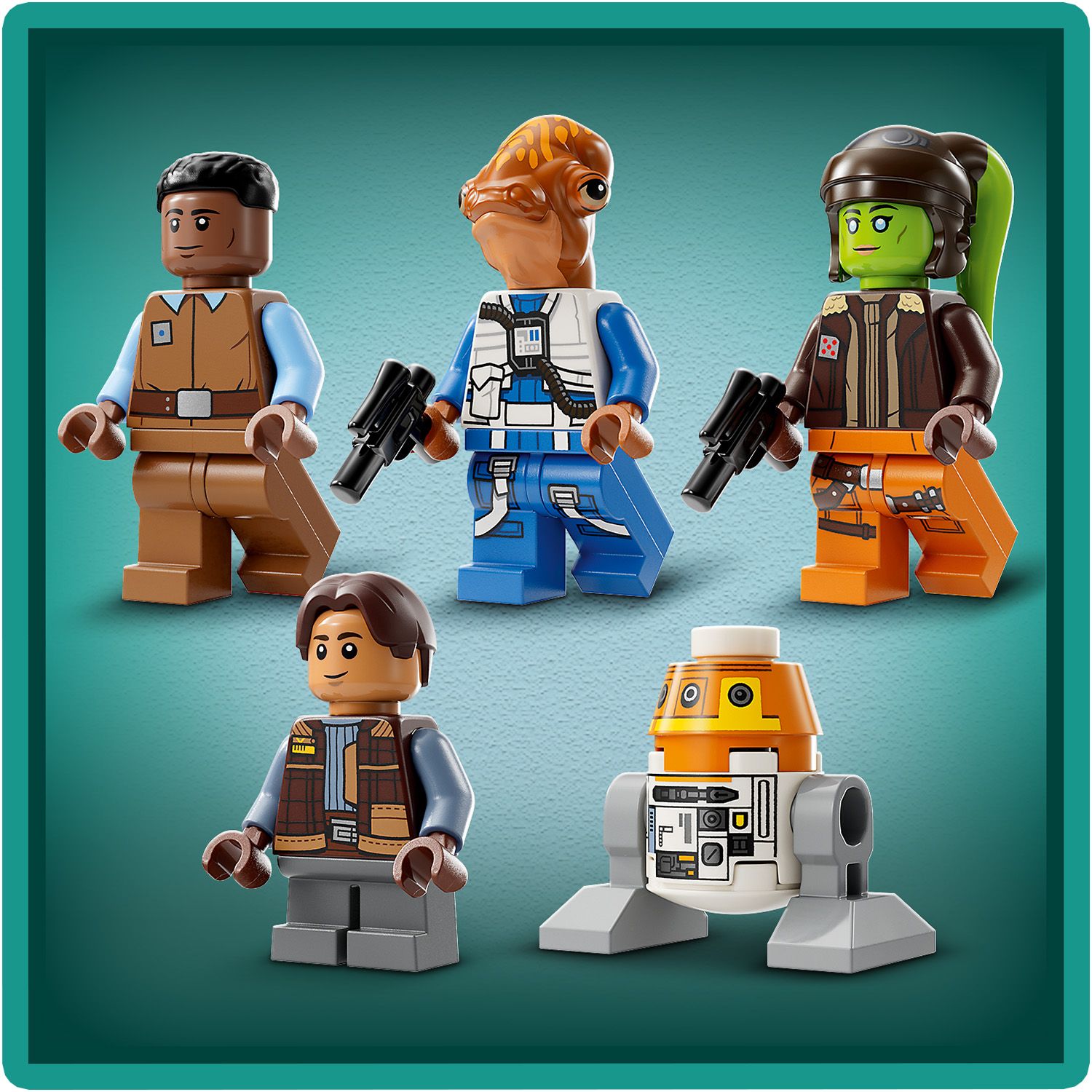 5 персонажей LEGO® Star Wars™