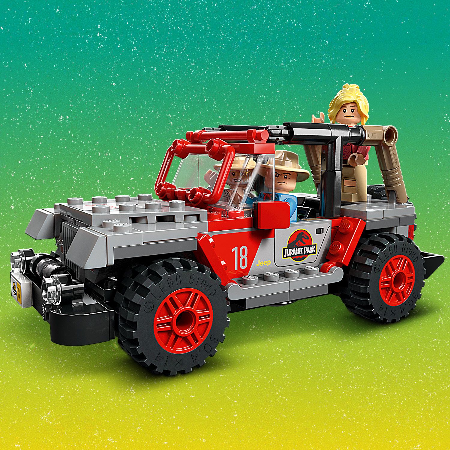 Jeep® Wrangler из кубиков