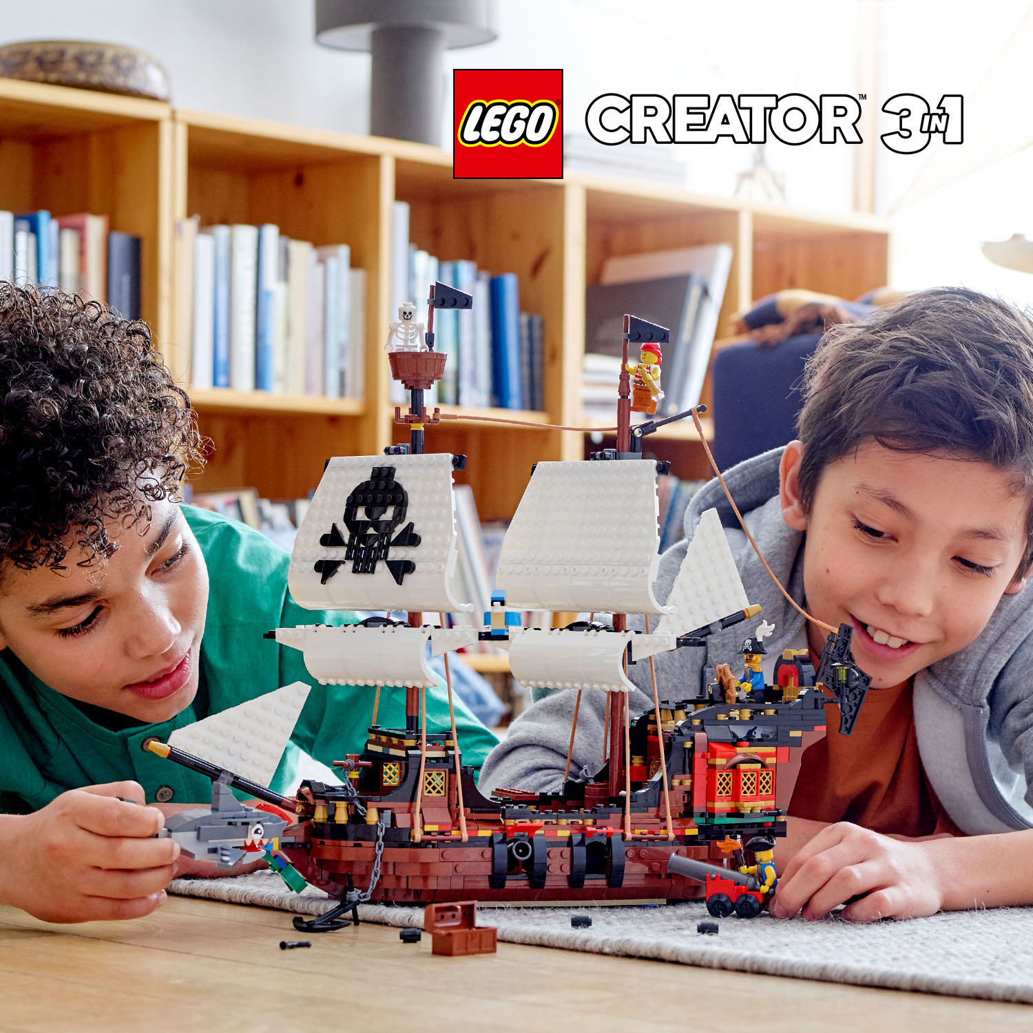 Три уникальных пиратских приключения LEGO®