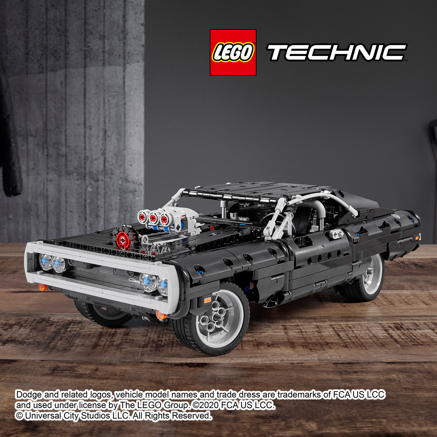 Dodge Charger Доминика Торетто LEGO® Technic