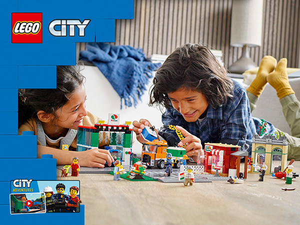 Наборы LEGO® City: развиваем творческое мышление