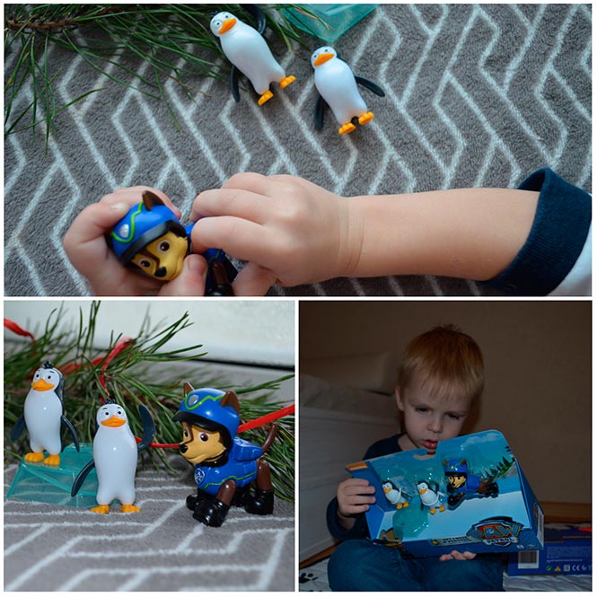 Іграшковий набір Гонщик і пінгвіни