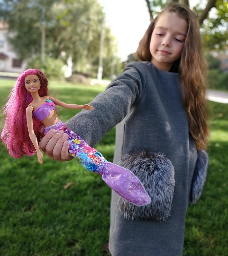 Barbie Русалочка Волшебная трансформация FBD64