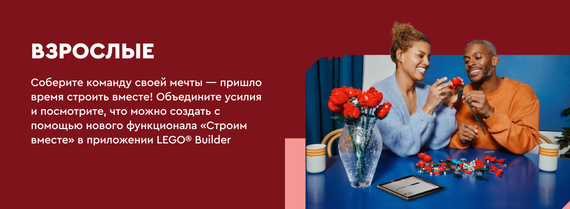 Конструкторы LEGO для взрослых