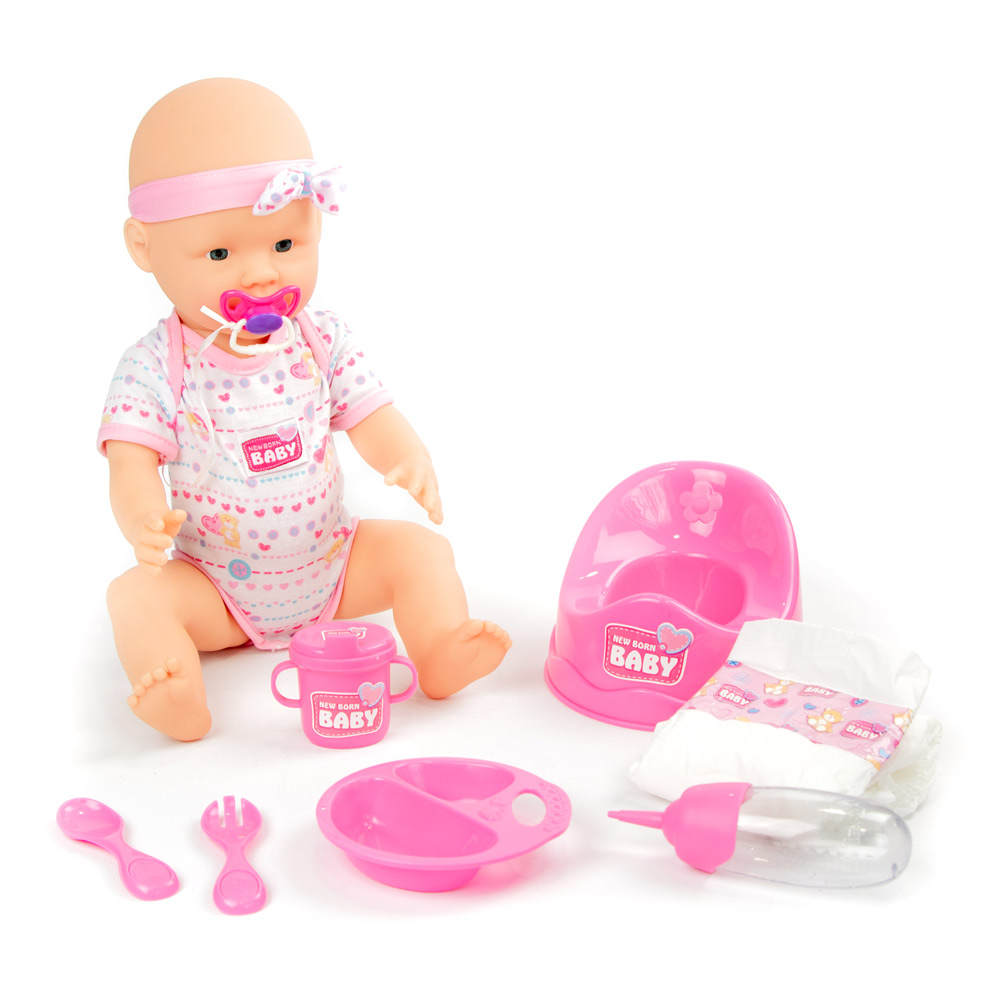 Акція на Лялька New Born Baby Drink (5039005) від Будинок іграшок