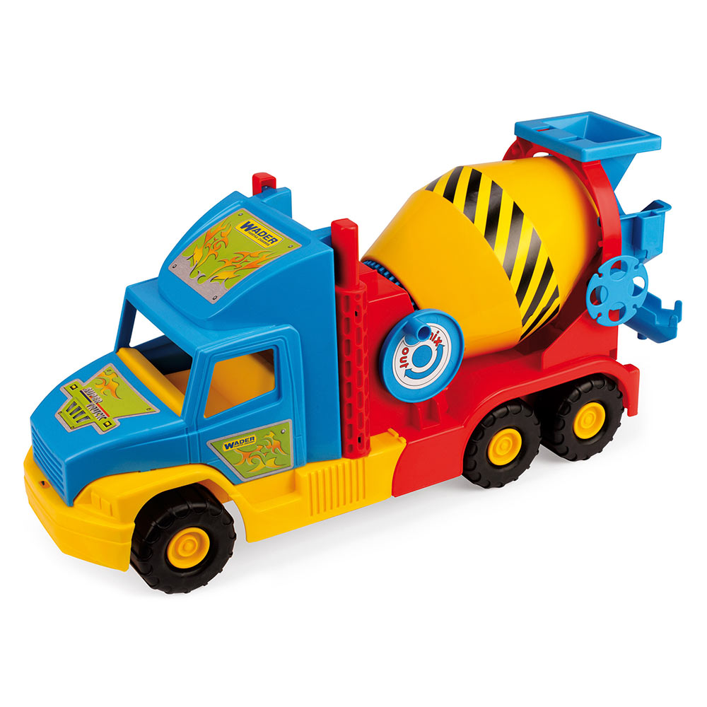 Акция на Игрушка Бетоновоз Wader Super Truck (36590) от Будинок іграшок