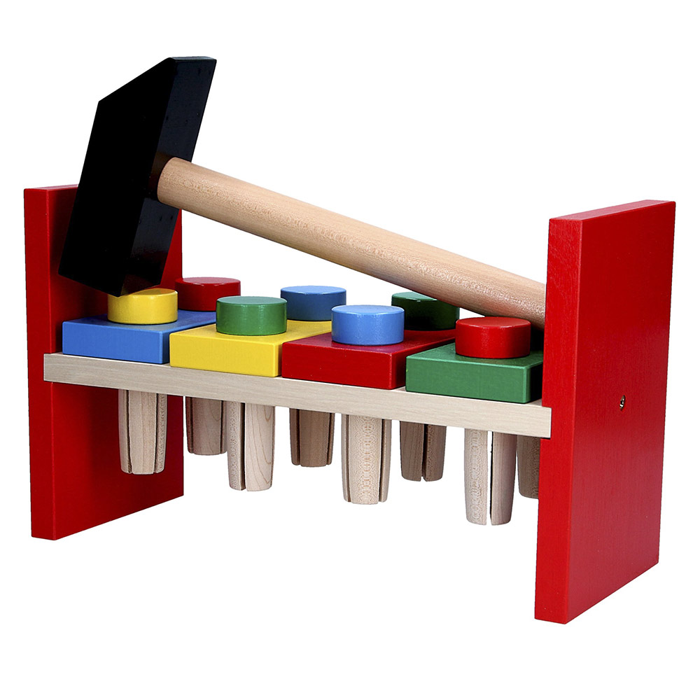

Деревянная игрушка Komarov TOYS Стукалка (A 315)