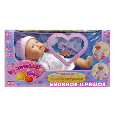 

Пупс функиональный Lotus Onda с бутылочкой 10852 (6534076)