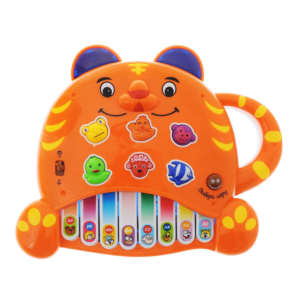 

Игрушечное пианино Mommy Love Тигренок со световым эффектом (8806-6)