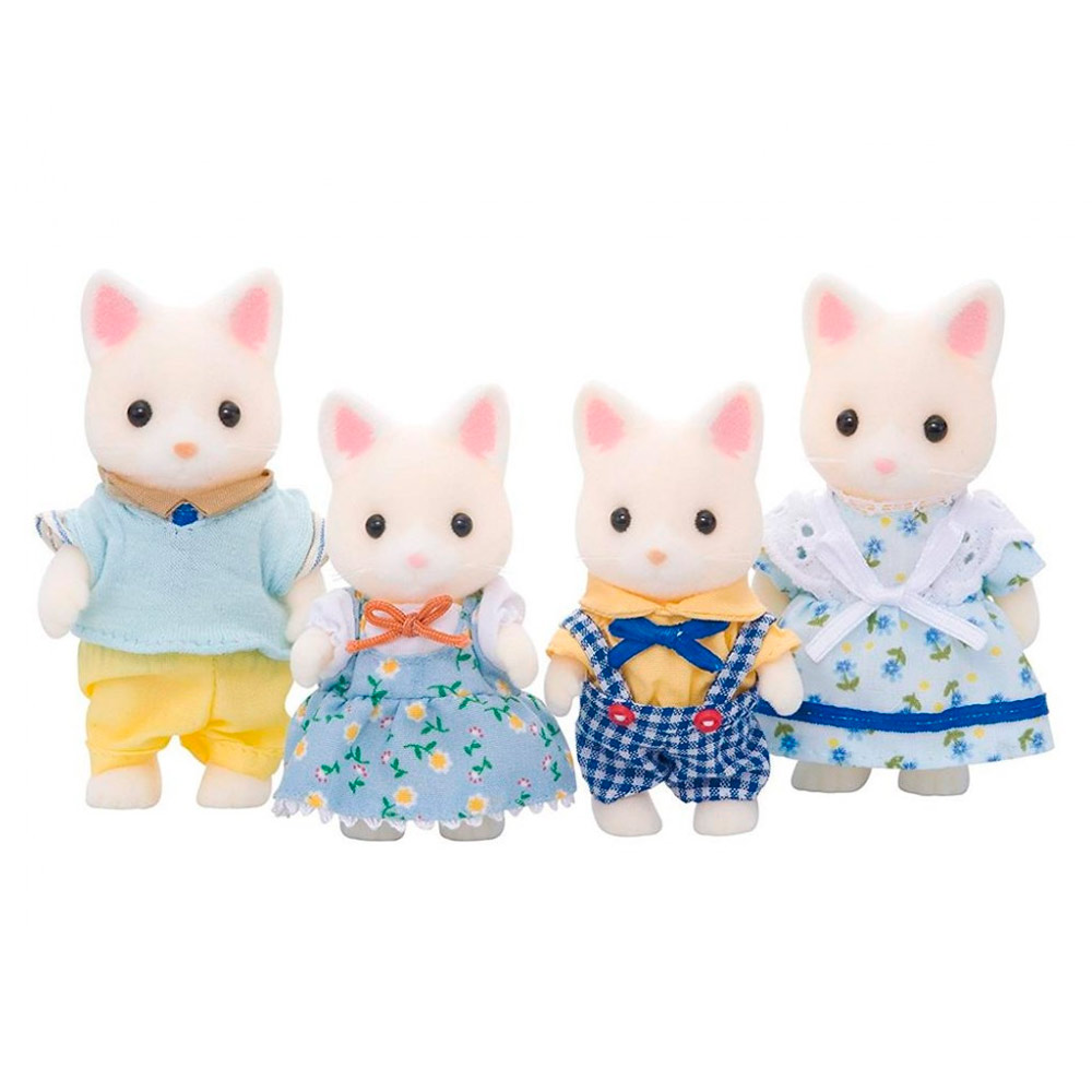 

Набор фигурок Семья Шелковых Котов Sylvanian Families (3143)
