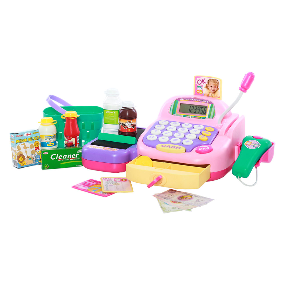 

Игровой набор Keenway Кассовый аппарат с микрофоном (K30241)