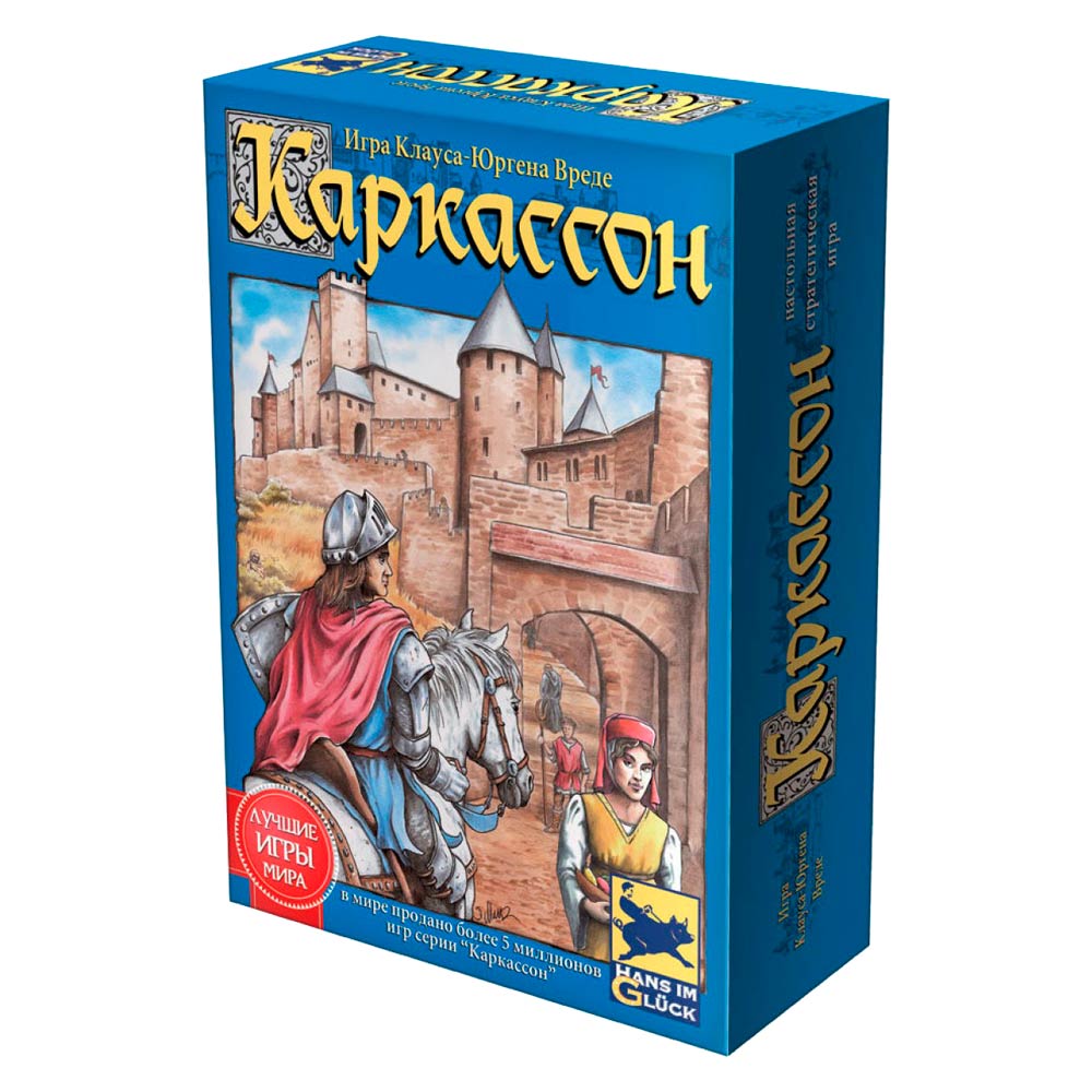 

Настольная игра Hobby World Каркассон (1111)