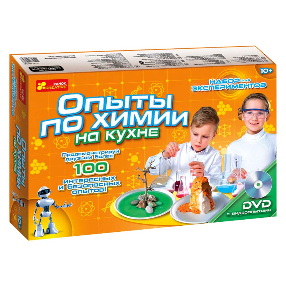 

Набор для экспериментов Ranok Creative Опыты по химии на кухне (12114043Р)
