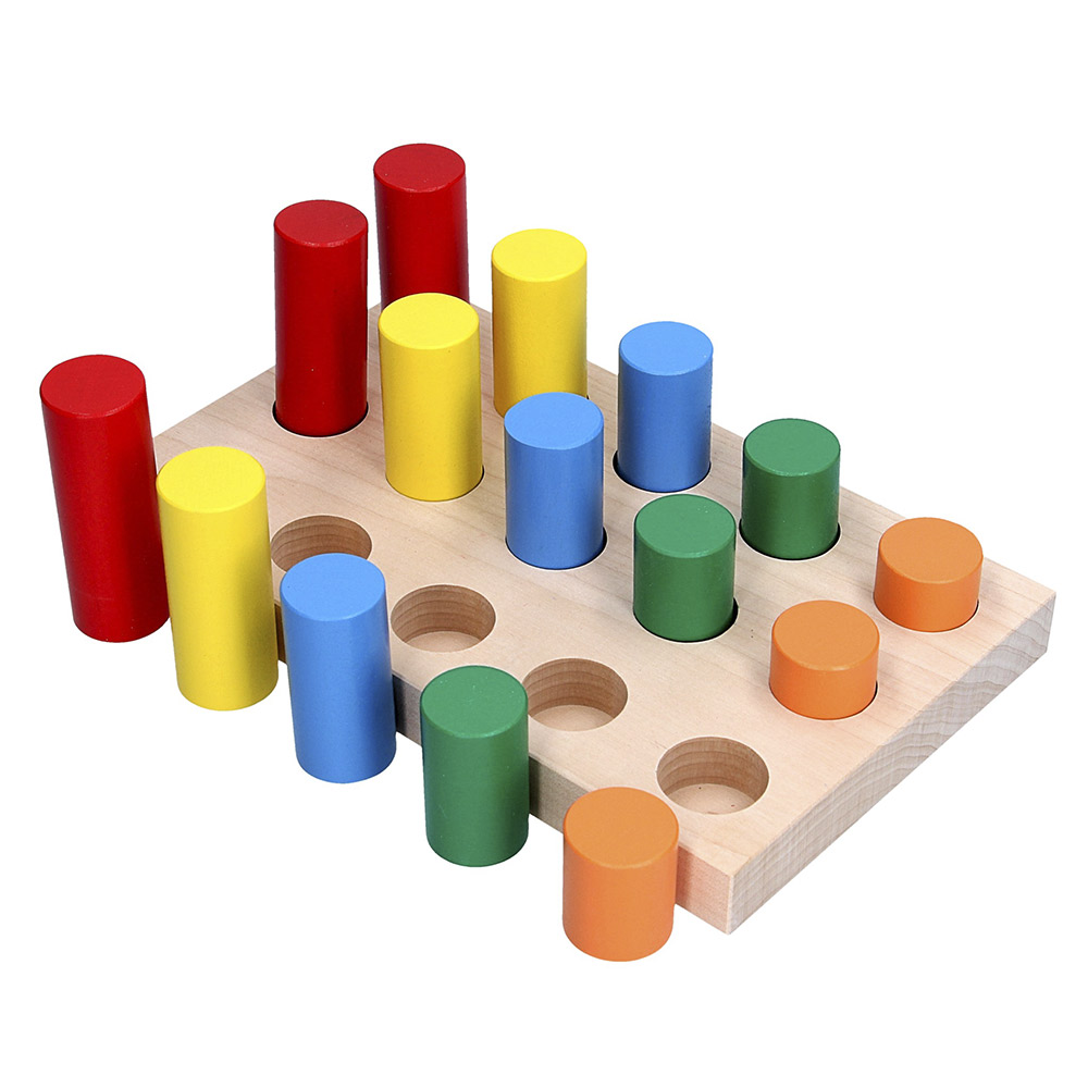 

Игра Komarov TOYS Цветные цилиндры (A 312)
