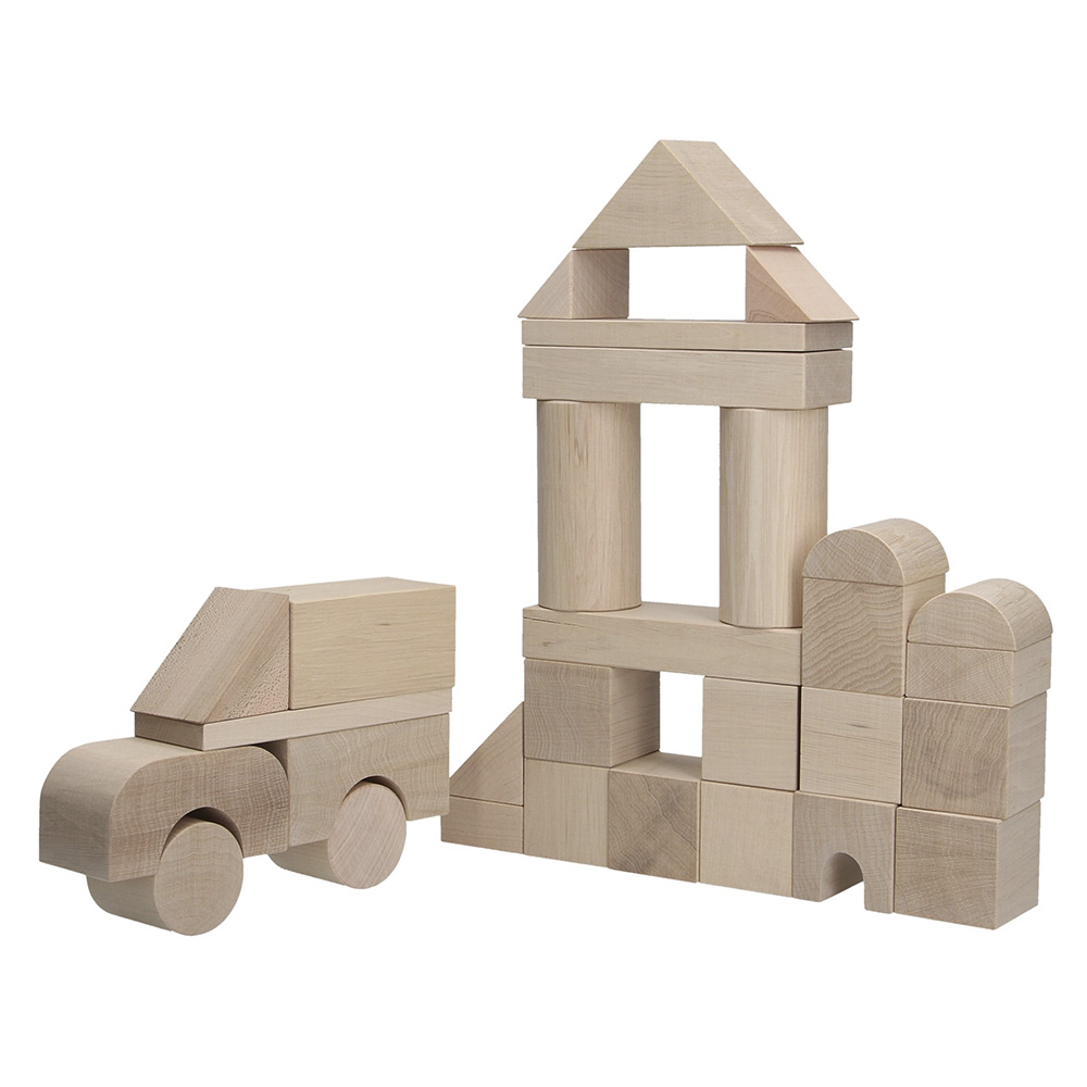 

Деревянный конструктор Komarov TOYS Строитель Эко (A316)