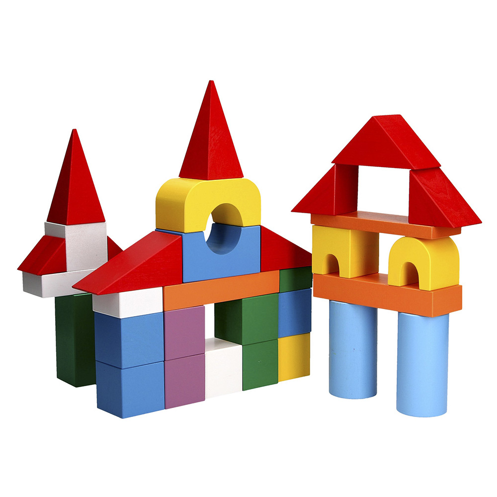 

Кубики Komarov TOYS Строитель Мини цветной (A 318)