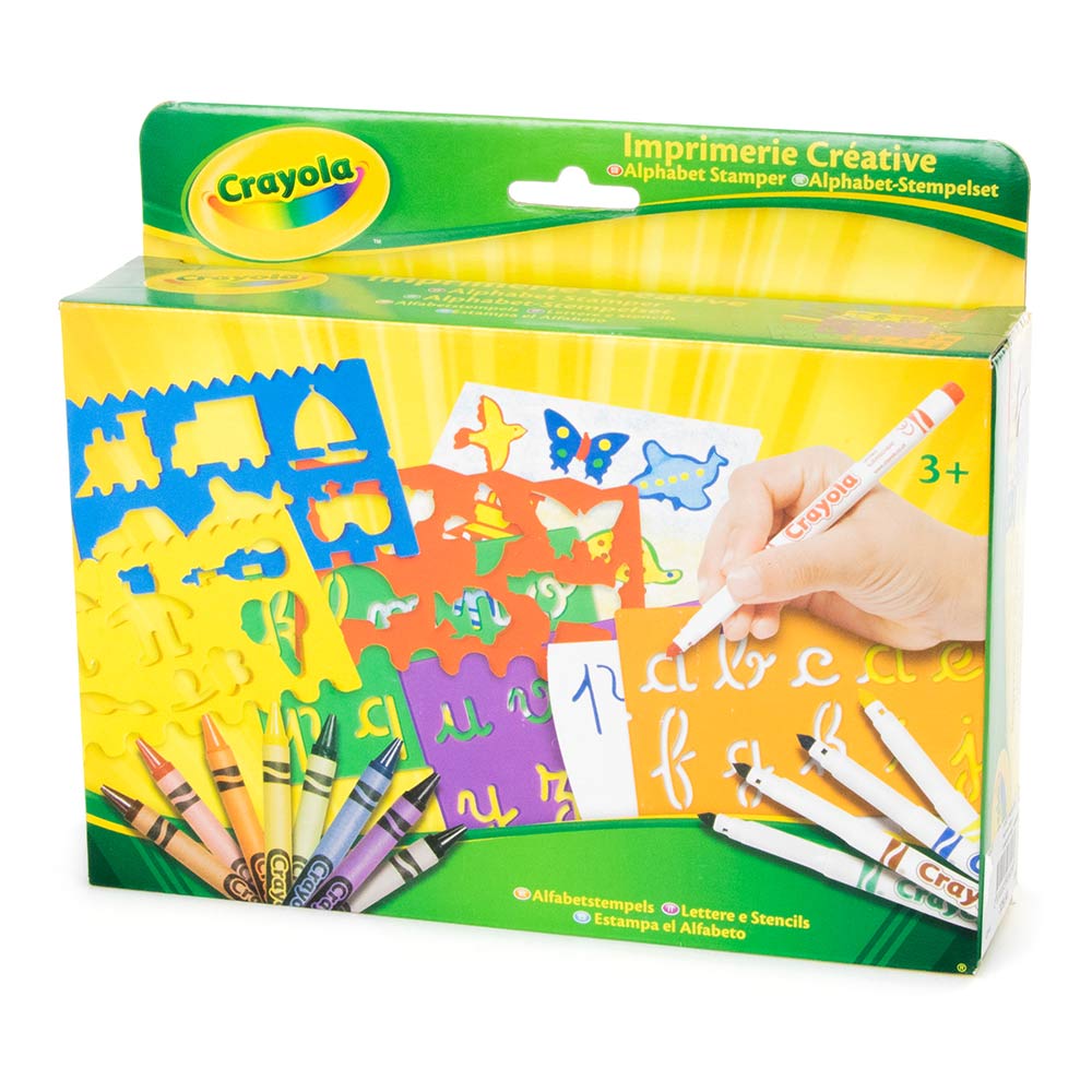 

Набор для творчества с трафаретами Crayola Алфавит (10527)