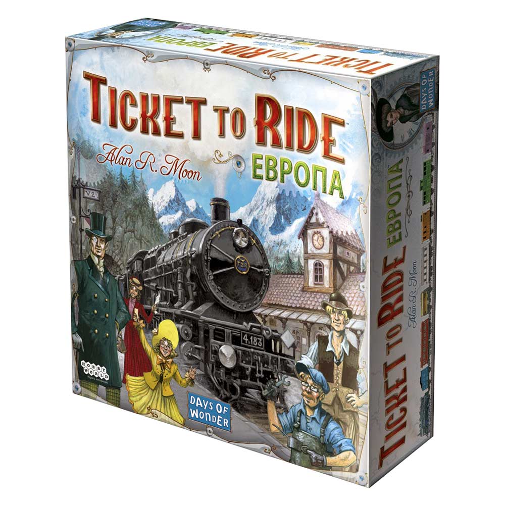 

Настольная игра Hobby World Ticket to Ride Европа (1032)