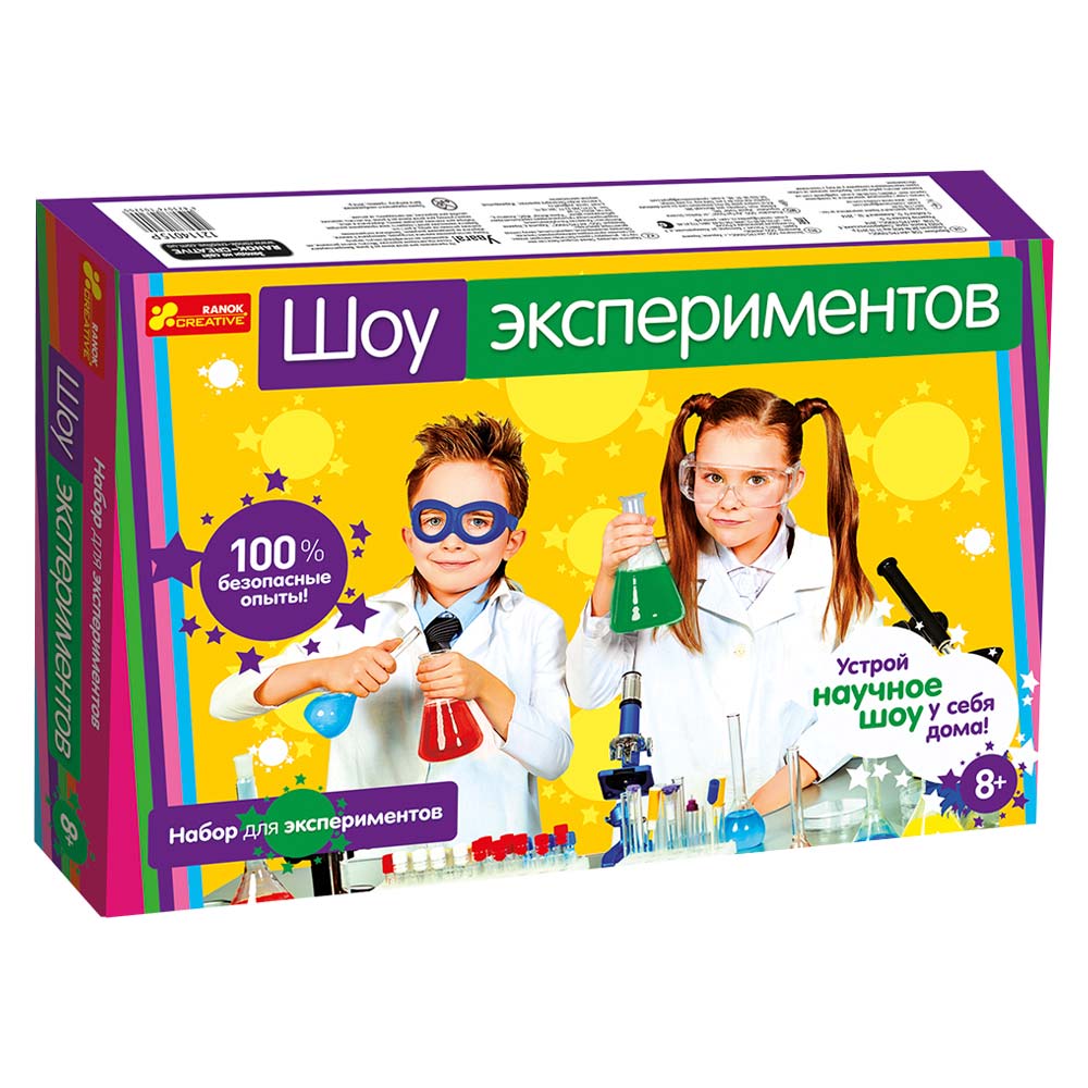 

Набор для экспериментов Ranok Creative Шоу експериментов (12114022Р)