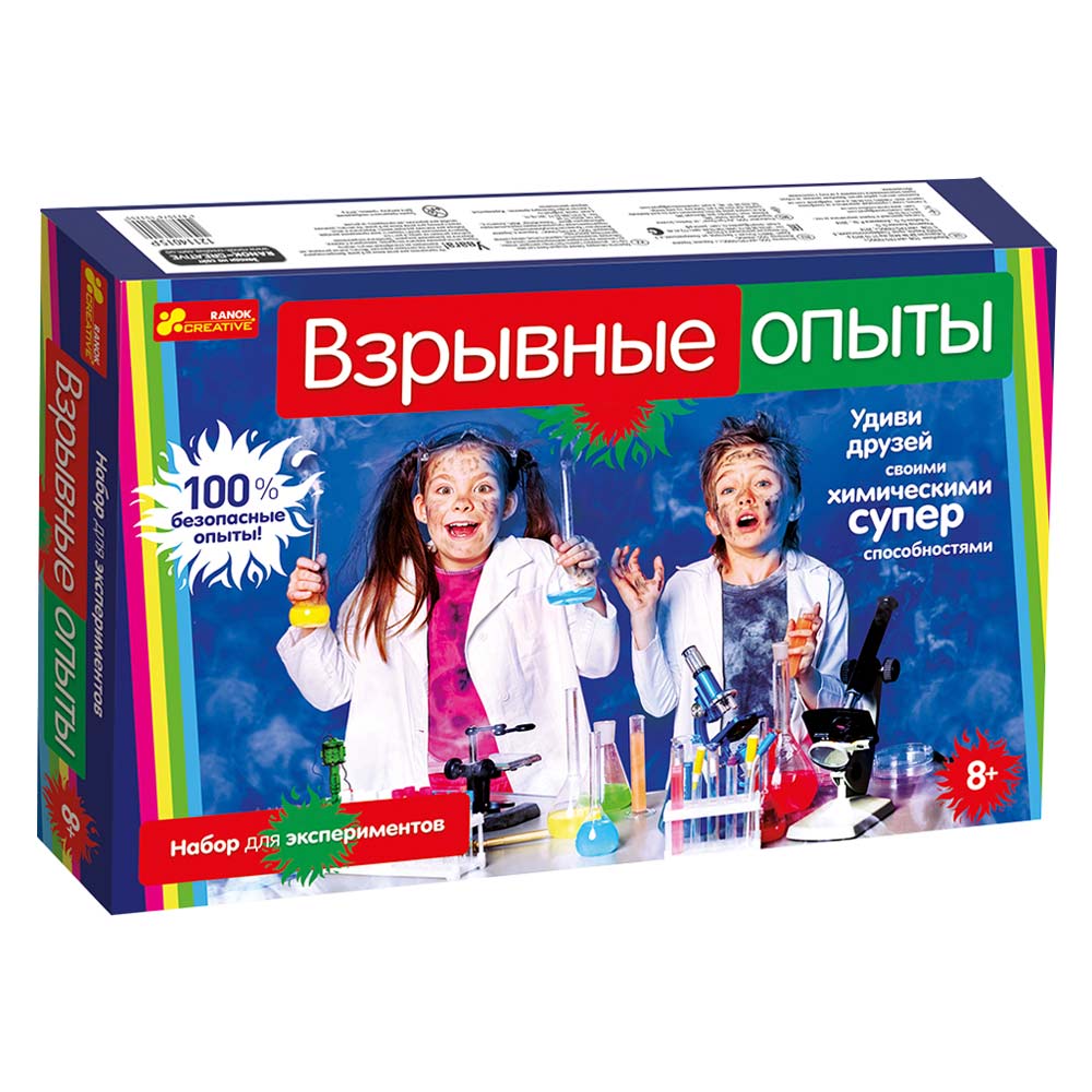 

Набор для экспериментов Ranok Creative Взрывные опыты (12114023Р)