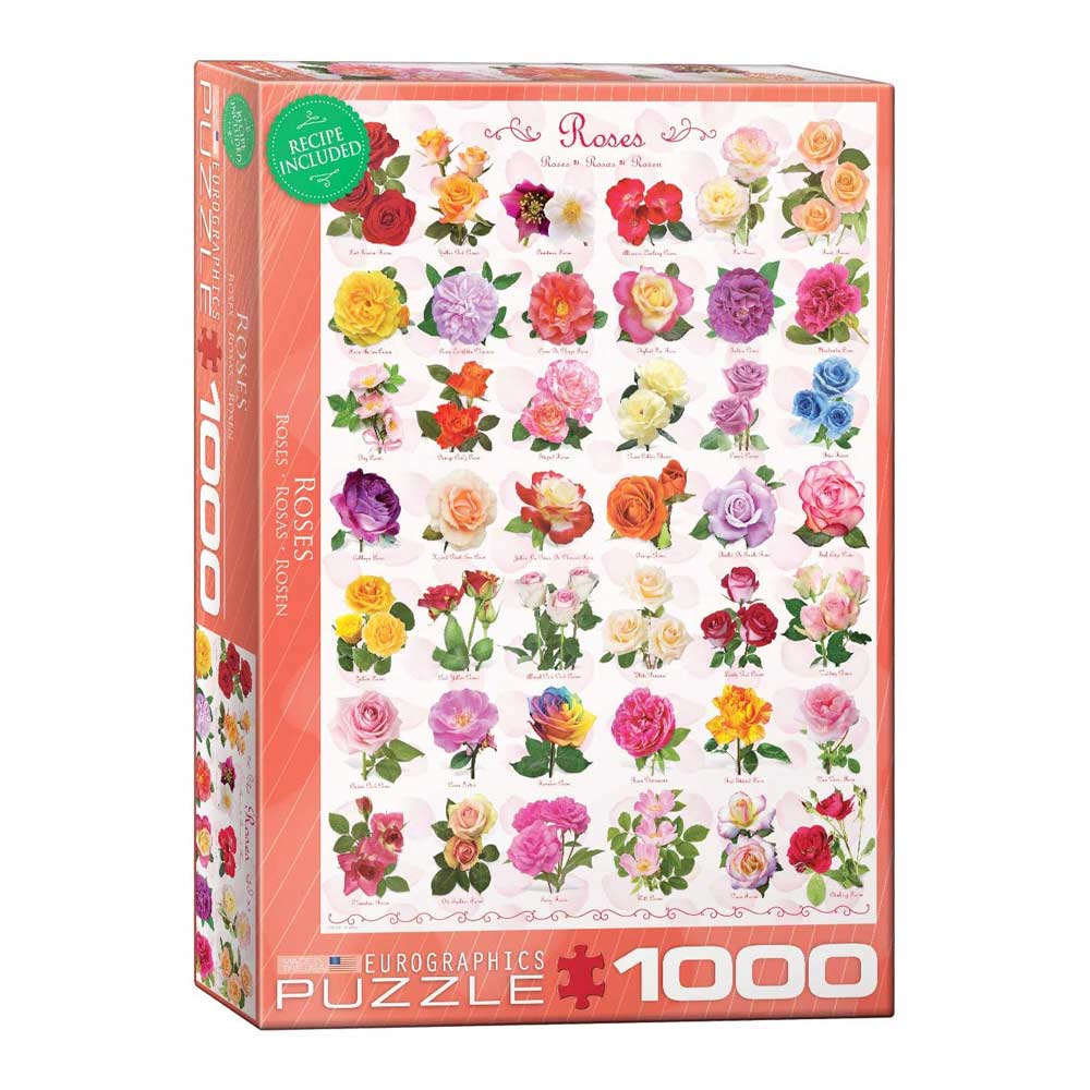 

Пазл Eurographics Троянди 1000 елементів (6000-0593)