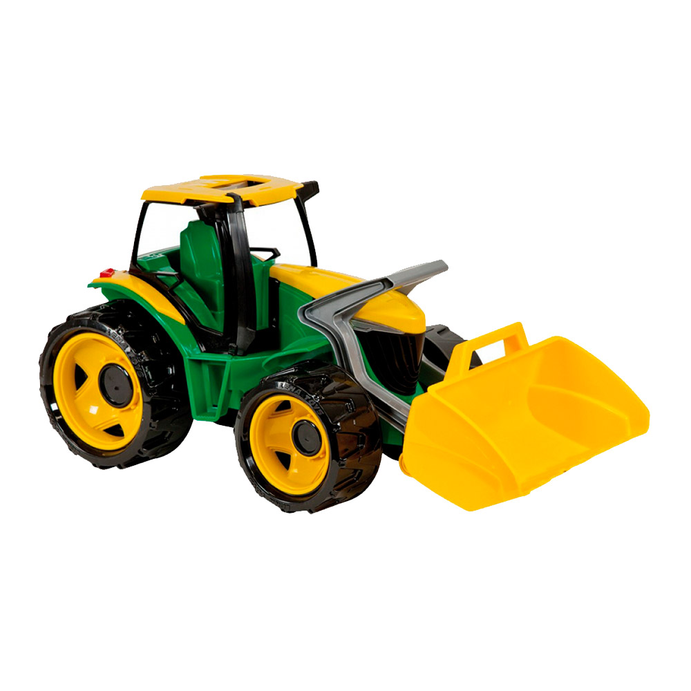 Акція на Машинка LENA Трактор із грейдером 62 см (2057) від Будинок іграшок