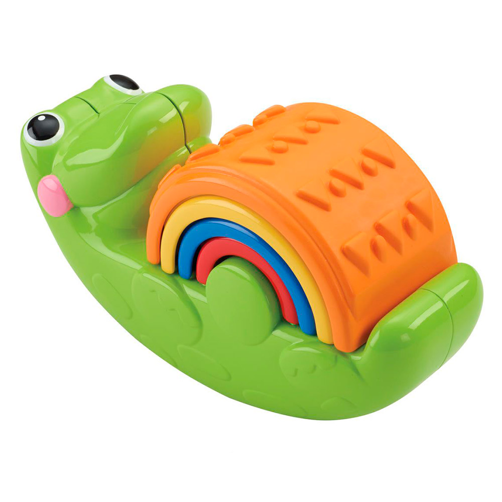 

Развивающая игрушка Веселый крокодил Складывай и качай Fisher-Price (CDC48)