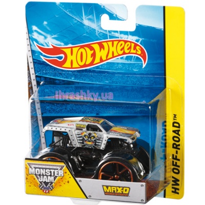 

Машина-позашляховик серії Monster Jam Hot Wheels в асортименті(BHP37)