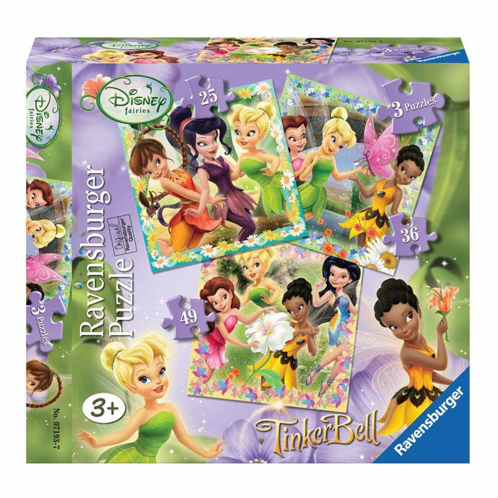 

Пазл Дисней Феи: 3 в 1 Ravensburger (7193)