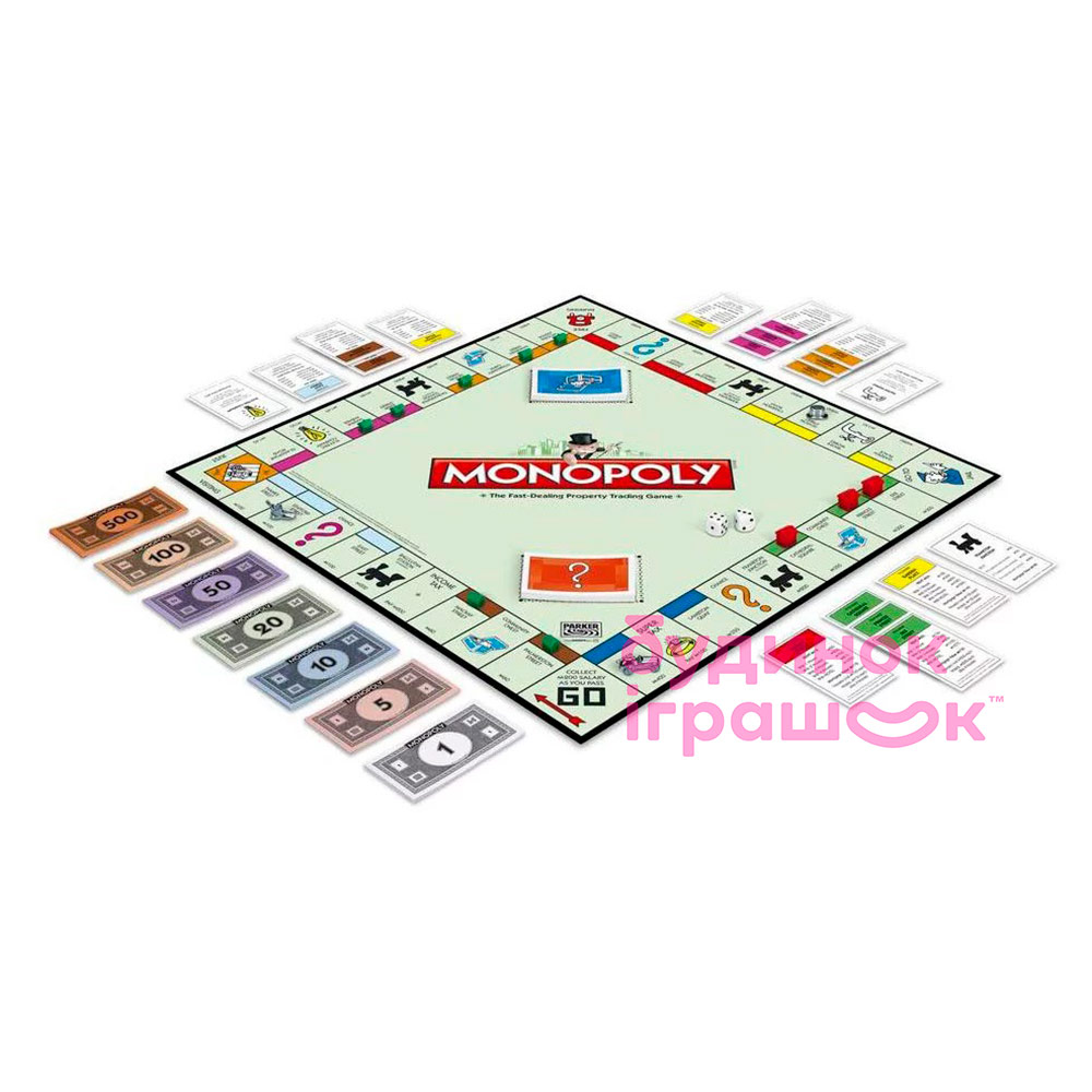 

Игра настольная Hasbro Монополия №9 на украинском языке (00009EG4)