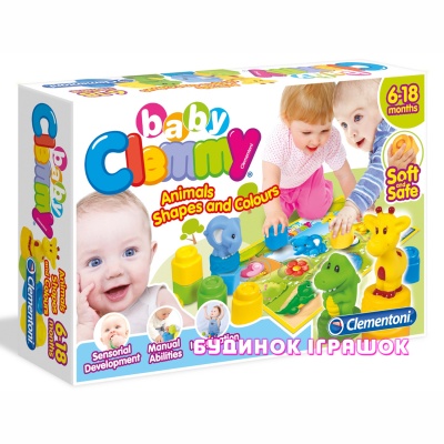 

Конструктор Clementoni с мягкими кубиками Сафари (14524)
