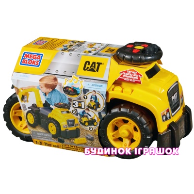 

Автомобиль-экскаватор Mega Bloks CAT 3 в 1 (DCH13)