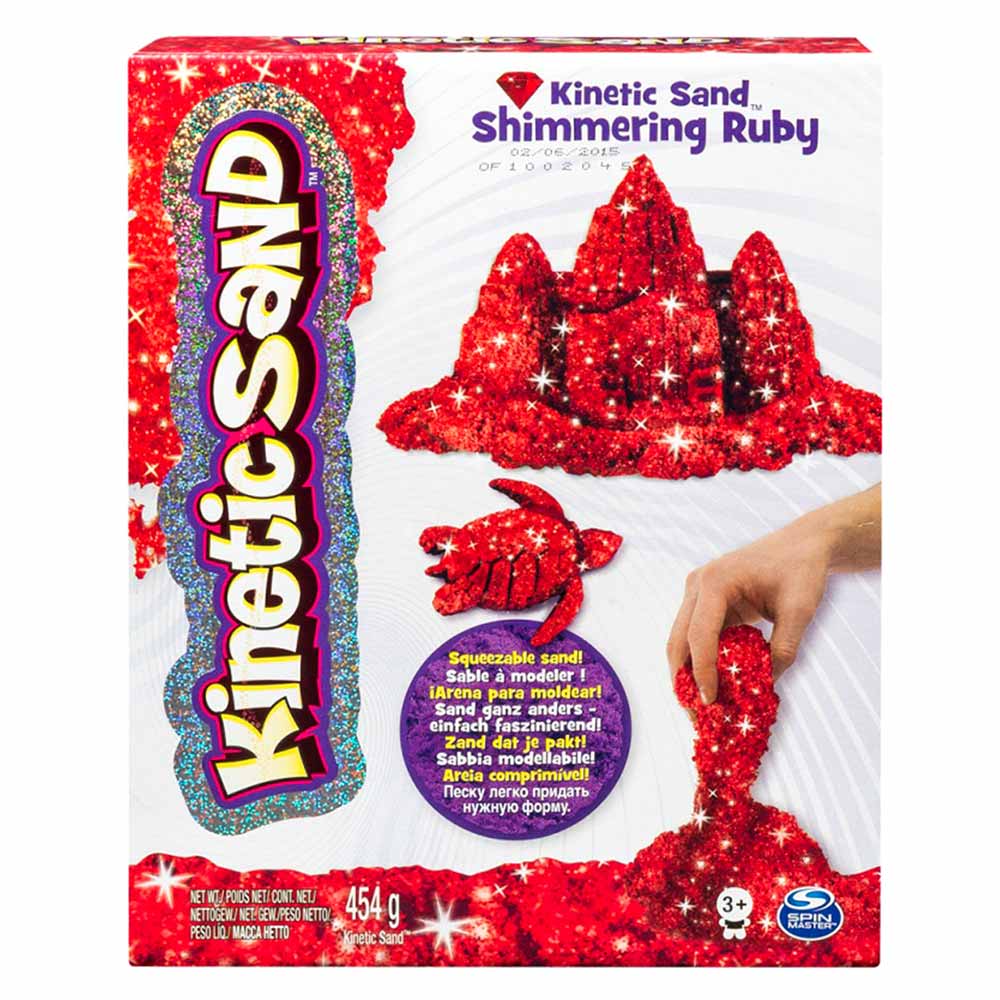 

Кинетический песок для детского творчества Kinetic Sand Shimmering Ruby 454 г (71408Rub)