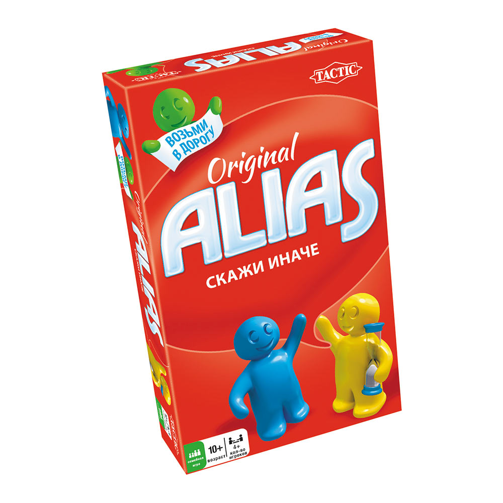 

Настольная игра Tactic Alias дорожная версия на русском (53368)