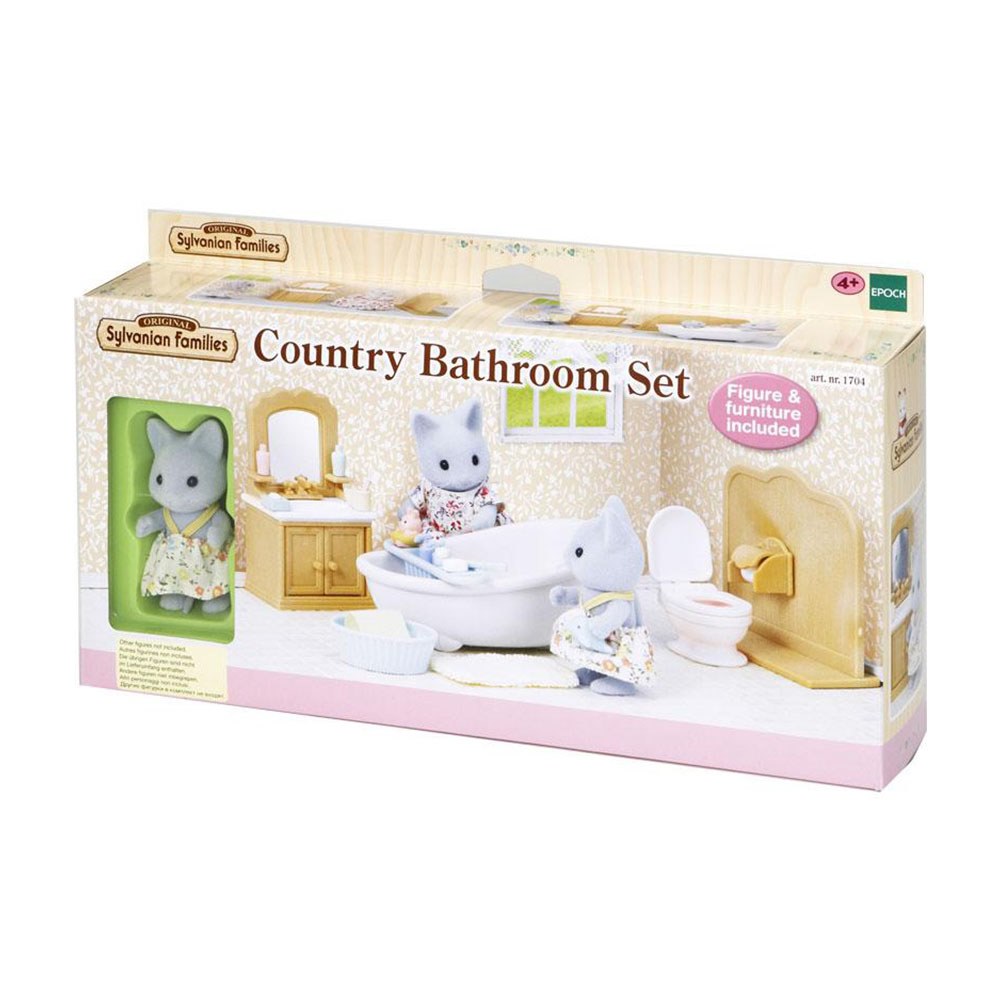 

Набор Ванная комната и Сестра Котика Sylvanian Families (1704)