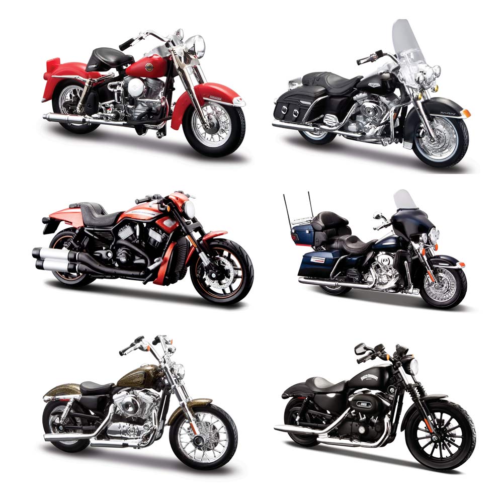 

Модель мотоцикла Maisto Harley Davidson в ассортименте (39360-33)