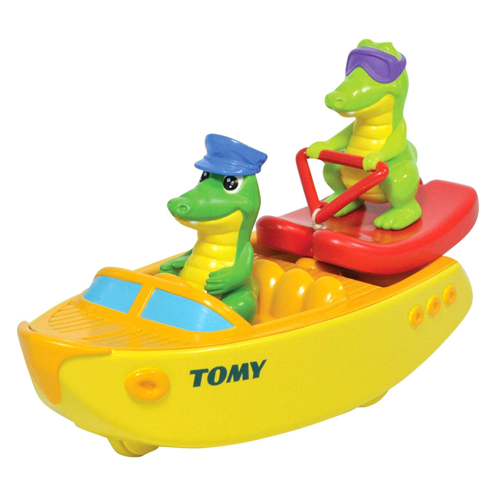 

Игрушка для ванны Крокодил на водных лыжах TOMY (T72358)
