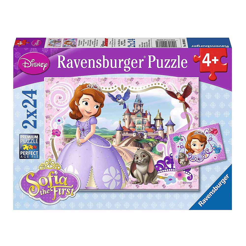 

Пазл Принцесса София: 2 в 1 Ravensburger (09086R)