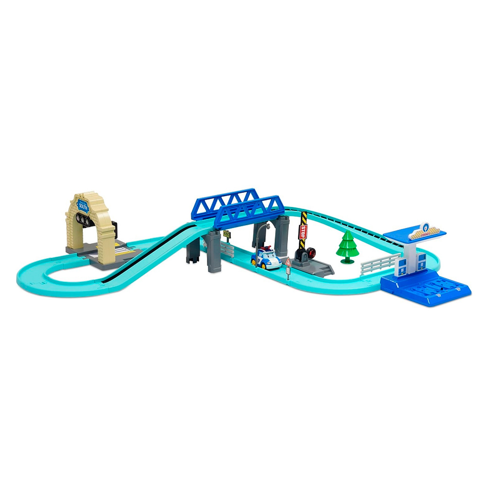 

Игровой набор Средний трек с умной машинкой Robocar Poli (83282)