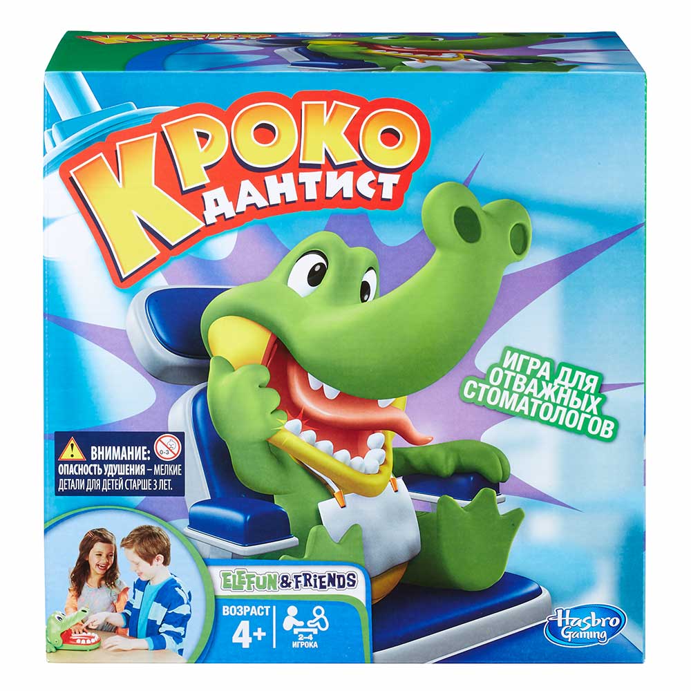 

Настольная игра Hasbro Games Кроко-Дантист (B0408)