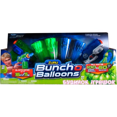 

Набор водных бластеров ZURU серии X -Shot Bunch Oballoons X-Shot (5601)