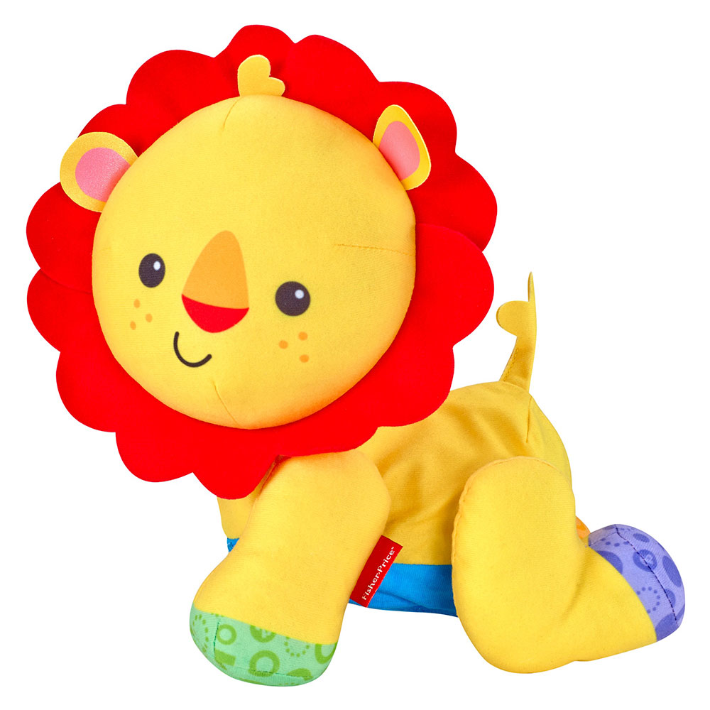 

Мягкая игрушка Fisher-Price Музыкальный львенок ползком марш (DGM69)