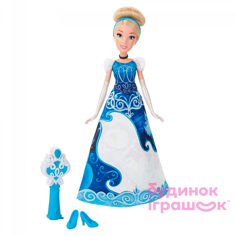 Акція на Кукла DPR Золушка Магическая история платье (B5295/B5299) від Будинок іграшок
