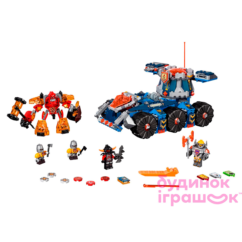

Конструктор LEGO NEXO KNIGHTS Боевая башня Акселя (70322)