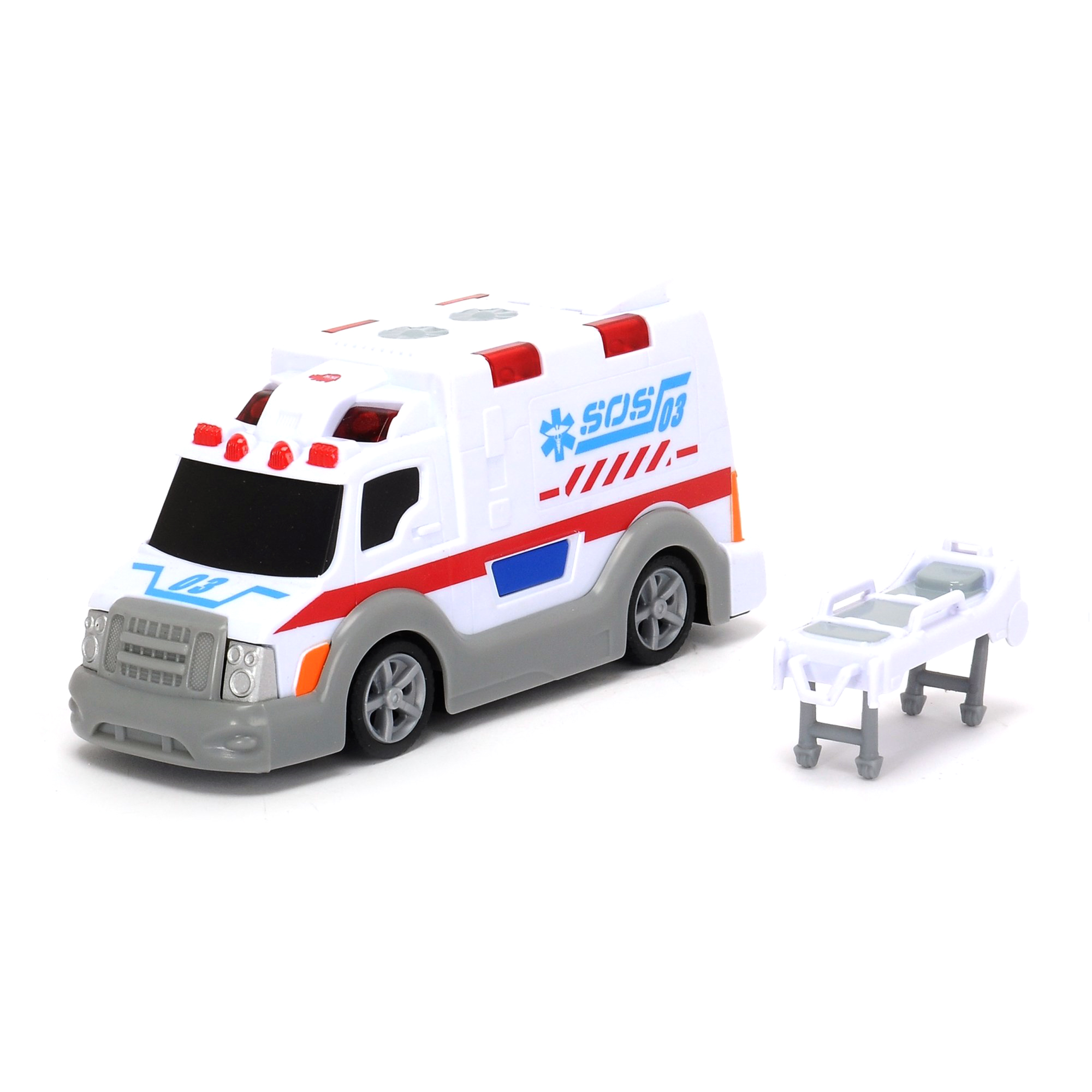 

Автомодель Dickie Toys Швидка допомога з ношами (3302004)