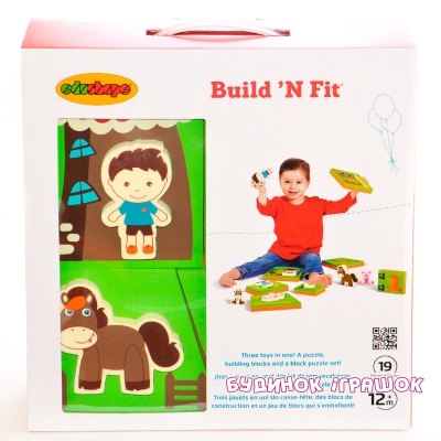 

Игрушка-пазл Edushape Строй и примеряй (715089)