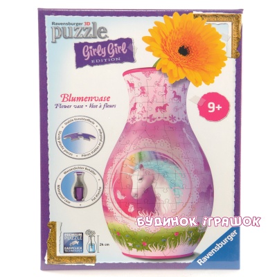 

3D пазл Ваза Единорог Ravensburger (RSV-120512)